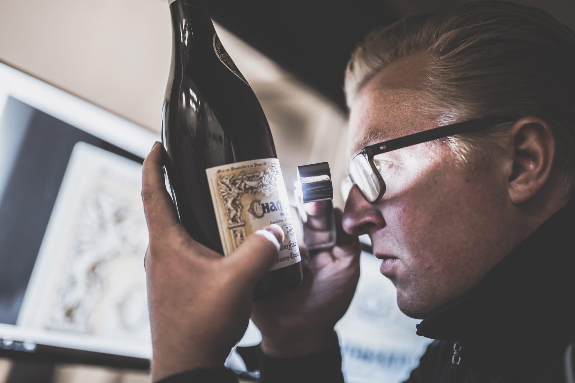Il valore dell'autenticità nel vino da collezione